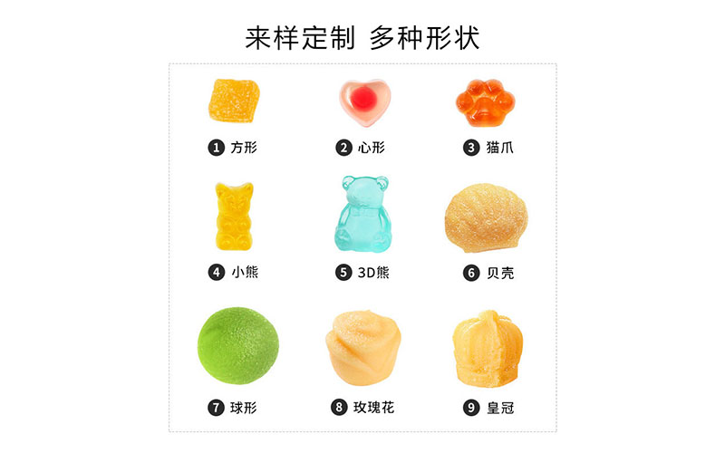 軟糖OEM代加工，營養(yǎng)更美味